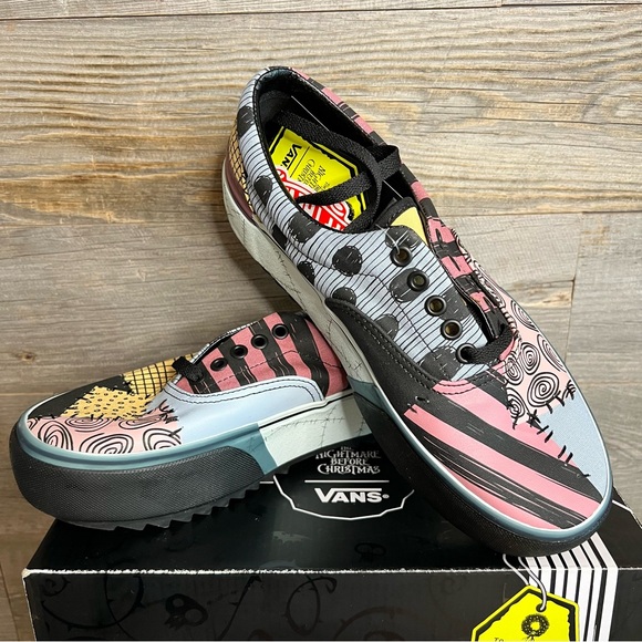 NWT 🆕Vans x🎄🎃 Nightmare Before Xmas Sally Stacked Platform, W9.5 - Picture 6 of 16